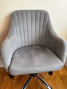 Grey office chair
