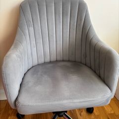 Grey office chair