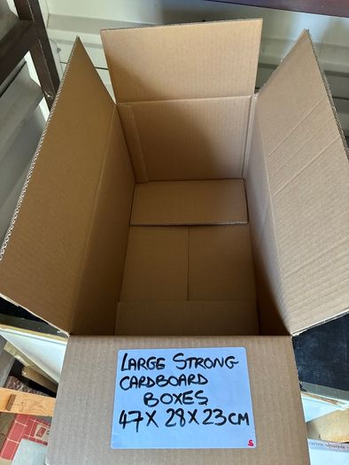Cardboard Boxes.