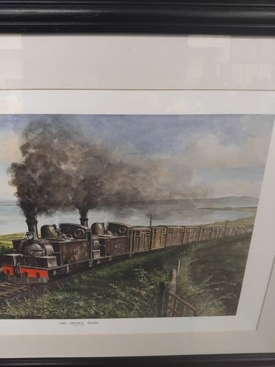 The Dingle Train framed print