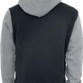 Urban Classic 2 Tone XXL Grey/Black Hooded Varsity Jacket (Brand New) Image 2