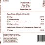 Schubert. Piano Trios D. 929 - D.897. CD. Free Postage! Image 2