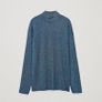 COS Metallic Sheer High-Neck Knit Top Image 8