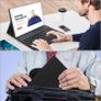 Keyboard Case for Samsung Galaxy Tab A8 Model (X200) - Wireless Bluetooth Detachable Keyboard, PU Leather Folio Cover, Auto Wake/Sleep, Black. Image 2