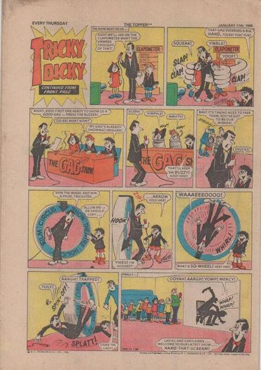 Topper #1719 (11th Jan 1986) Dc Thomson Uk Comic