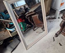 Bevelled edge heavy mirrorBevelled edge heavy mirror