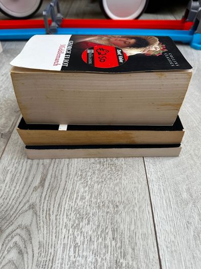 Classic Literature Bundle, 3 Paperbacks: Middlemarch, A Harlot High and Low, Alice in Wonderland