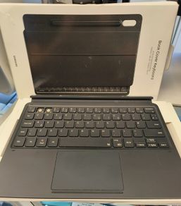 KEYBOARD ONLY Samsung Galaxy Tab S8 / S7 Book Cover Keyboard Black EF-DT870 (Original/ Missing Keys)