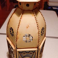 Good Sized Lantern/candle Holder (vintage).