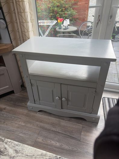 solid wood tv unit