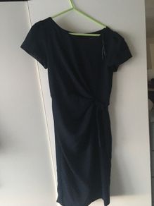 Ladies stunning navy dress size 8