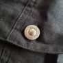 Peppercorn Clothing black linen cotton casual ladies jacket M 10 12 breathable natural fabric Danish brand Image 4