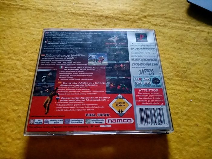 Tekken 3 PlayStation1 Ps1 PlayStation 2 ps2 games Original