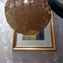 2 x Vintage Wicker Pendant Light Shades Image 9