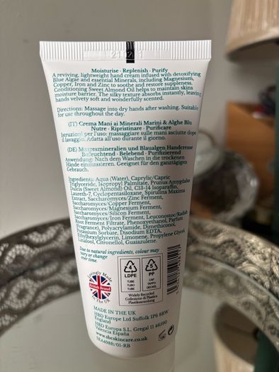 SBC skincare Sea Minerals & Blue Algae Set