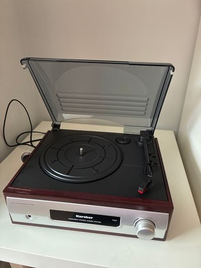 Karcher turntable stereo sound system