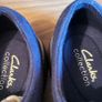 Navy Clarks Mens shoes Image 3
