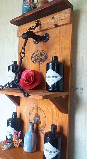 Rustic Floating Flat Shelf / Display / Storage