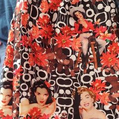 Amazing Retro Rockabilly 1950s Style Skirt