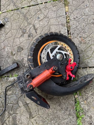 Electric scooter motor