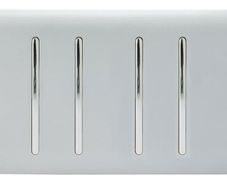 4 button lightswitch - Silver