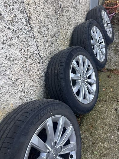 Audi original Alloys with good Michelin tyres