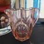 Vintage Pink Glass Jug Image 6