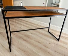 Study/WFH Table with Solid Wooden Top