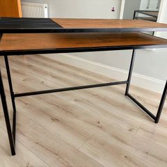 Study/WFH Table with Solid Wooden Top