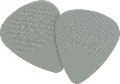 Guitar picks, Fender Nylon .60mm, .73mm, .88mm & 1.0mm gauges