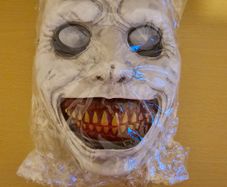 Exorcist mask for Halloween.New.