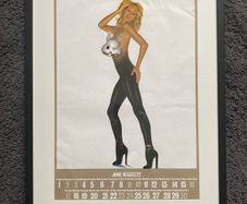 1973 Pirelli Calendar - June Art Framed - 54cm x 73cm