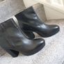 Leather Ankle Boots Size Uk 7 ( Eu 40) Image 5