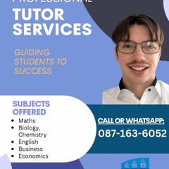Maths/Science Grinds - Leaving Cert/Junior Cert