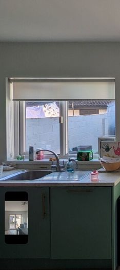 white double glaze window