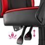 Computer Chair, Gaming Executive With Footrest Red Image 10