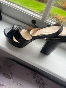 Black Platform Heel