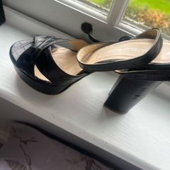 Black Platform Heel