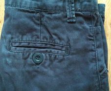 Dark blue Trousers. Age 6-7