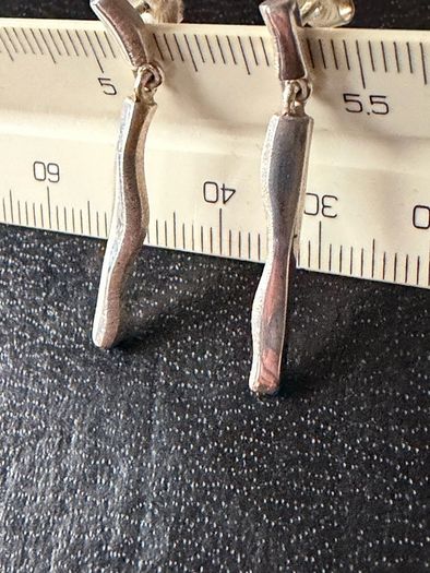 John Rocha silver earrings