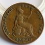 1839 Victoria Farthing Copper Image 2