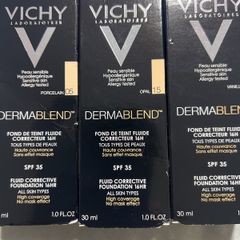 Vichy Dermablend 16HR fluid foundations brand new