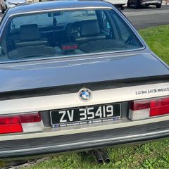 Vintage 1985 Bmw 635 Csi E24