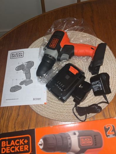 Black-decker 18v Cordless Drill Brand New