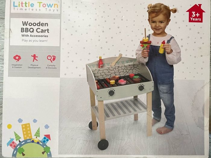 Wooden Bbq Toy - Bnib