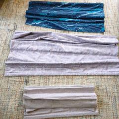 Set of Roman Blinds