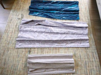 Set of Roman Blinds