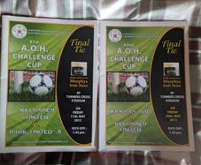 Cork AUL AOH Cup Final Programmes