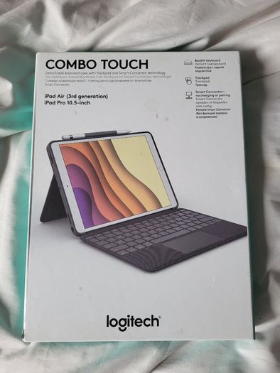 Logitech Combo Touch Keyboard Folio Case for iPad Air 3rd Gen & Pro 10.5"