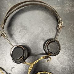 Antique Western Electric 509-W Radio Headphones  Untested